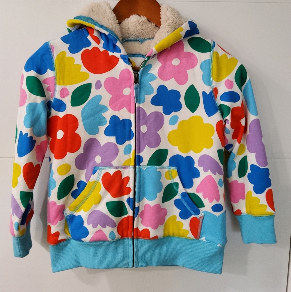 Colorful Floral Kids Hoodie